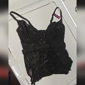 Adore Me Victoria Secret Underwire Lingerie Bra Corset / 32 B / Nwt